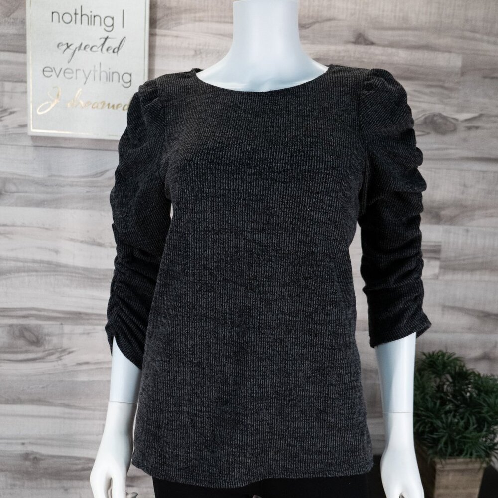 Max Studio Grey Sweater Top